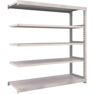 TRUSCO スチールラック M3型中量棚 1800×571×H1800 5段 連結 ネオグレー M3-6665B NG 1セット(1個)（直送品）