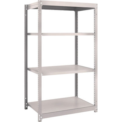 TRUSCO スチールラック M1.5型軽中量棚 860×595×H1500 4段単体 ネオグレー M1.5-5364 NG（直送品）