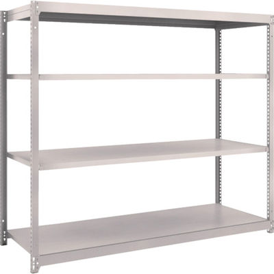 TRUSCO スチールラック M1.5型軽中量棚 1760×595×H1500 4段単体 ネオグレー M1.5-5664 NG（直送品）