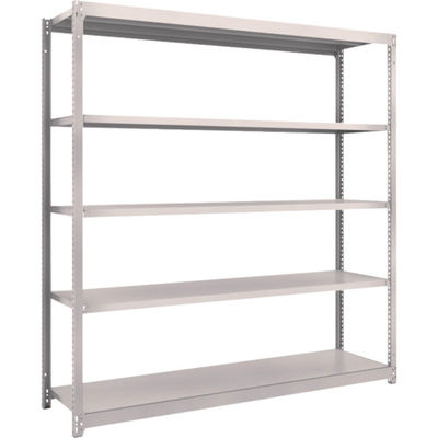 TRUSCO スチールラック M1.5型軽中量棚 1760×445×H1800 5段単体 ネオグレー M1.5-6645 NG（直送品）