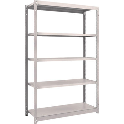 TRUSCO スチールラック M1.5型軽中量棚 1160×445×H1800 5段単体 ネオグレー M1.5-6445 NG（直送品）