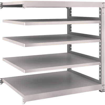 TRUSCO スチールラック M3型中量棚 1200×921×H1200 5段 連結 ネオグレー M3-4495B NG 1セット(1個)（直送品）