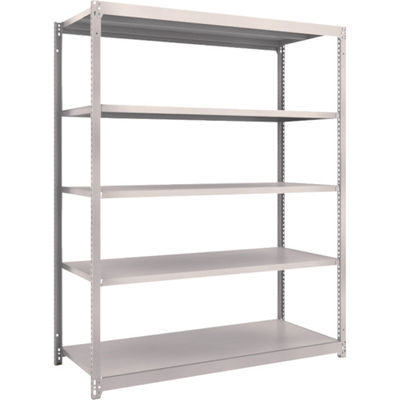 TRUSCO スチールラック M1.5型軽中量棚 1460×595×H1800 5段単体 ネオグレー M1.5-6565 NG（直送品）