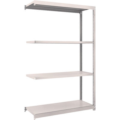 TRUSCO スチールラック M1.5型軽中量棚 1160×445×H1800 4段連結 ネオグレー M1.5-6444B NG（直送品）