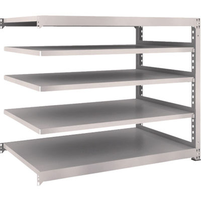 TRUSCO スチールラック M3型中量棚 1500×921×H1200 5段 連結 ネオグレー M3-4595B NG 1セット(1個)（直送品）