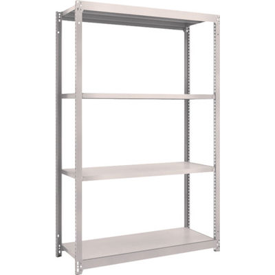 TRUSCO スチールラック M1.5型軽中量棚 1160×445×H1800 4段単体 ネオグレー M1.5-6444 NG（直送品）