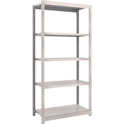 TRUSCO スチールラック M1.5型軽中量棚 860×445×H1800 5段単体 ネオグレー M1.5-6345 NG（直送品）
