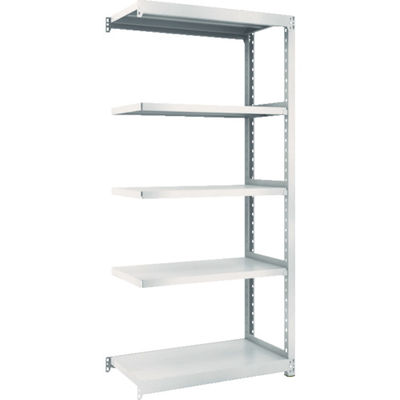 TRUSCO スチールラック M2型軽中量棚 860×450×H1800 5段 連結 ネオグレー M2-6345B NG 1セット(1個)（直送品）