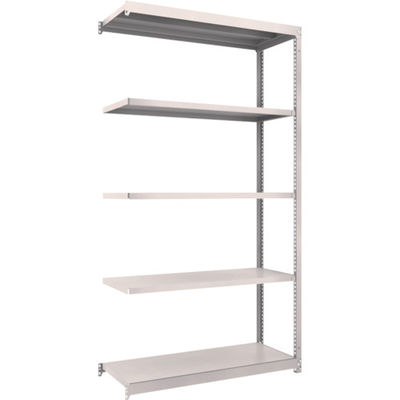 TRUSCO スチールラック M1.5型軽中量棚 1160X445XH2100 5段連結 ネオグレー M1.5-7445B NG（直送品）