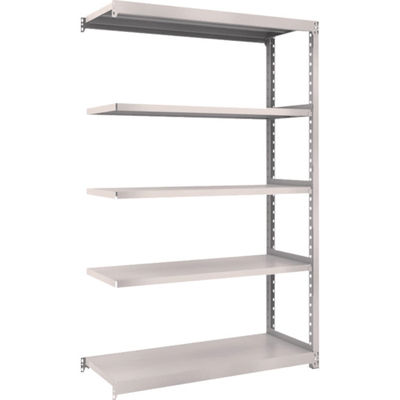TRUSCO スチールラック M2型軽中量棚 1160×450×H1800 5段 連結 ネオグレー M2-6445B NG 1セット(1個)（直送品）
