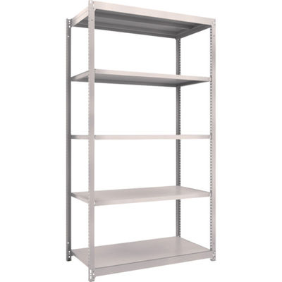 TRUSCO スチールラック M1.5型軽中量棚 1160X595XH2100 5段単体 ネオグレー M1.5-7465 NG（直送品）