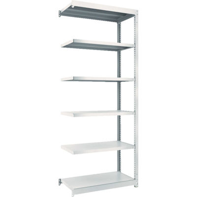 TRUSCO スチールラック M1.5型軽中量棚 860×445×H2100 6段連結 ネオグレー M1.5-7346B NG（直送品）