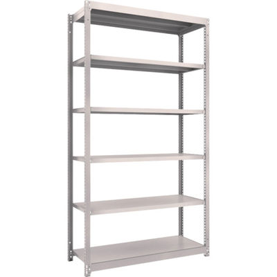 TRUSCO スチールラック M1.5型軽中量棚 1160×445×H2100 6段単体 ネオグレー M1.5-7446 NG（直送品）