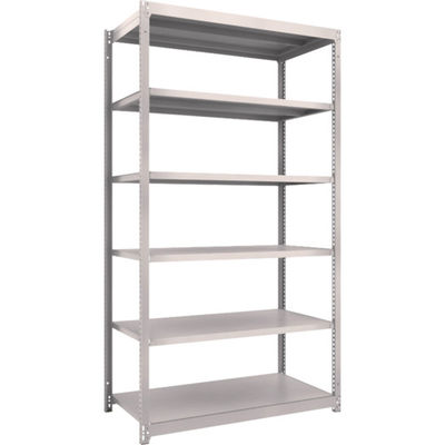 TRUSCO スチールラック M1.5型軽中量棚 1160×595×H2100 6段単体 ネオグレー M1.5-7466 NG（直送品）