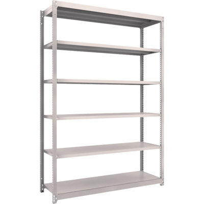 TRUSCO スチールラック M1.5型軽中量棚 1460×445×H2100 6段単体 ネオグレー M1.5-7546 NG（直送品）