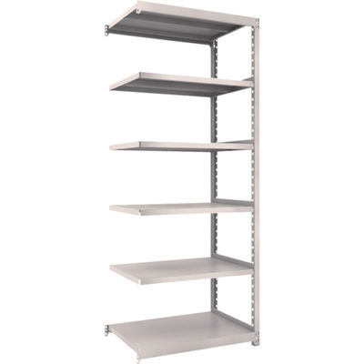 TRUSCO スチールラック M2型軽中量棚 860×600×H2100 6段 連結 ネオグレー M2-7366B NG 1セット(1個)（直送品）