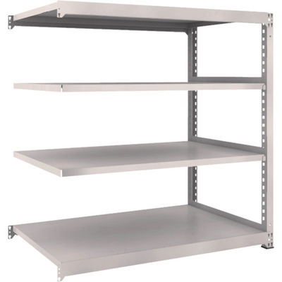 TRUSCO スチールラック M3型中量棚 1500×921×H1500 4段 連結 ネオグレー M3-5594B NG 1セット(1個)（直送品）