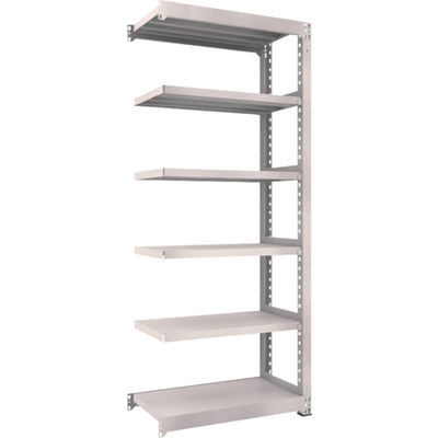 TRUSCO スチールラック M5型中量棚 900×471×H2100 6段 連結 ネオグレー M5-7356B NG 1台(1個)（直送品）
