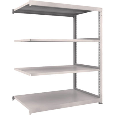 TRUSCO スチールラック M3型中量棚 1500×921×H1800 4段 連結 ネオグレー M3-6594B NG 1セット(1個)（直送品）