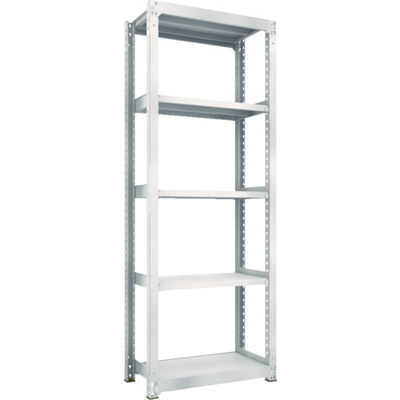 TRUSCO スチールラック M3型中量棚 900X471XH2400 5段 単体 ネオグレー M3-8355 NG 1台(1個)（直送品）