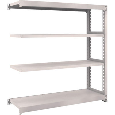 TRUSCO スチールラック M5型中量棚 1500×471×H1500 4段 連結 ネオグレー M5-5554B NG 1台(1個)（直送品）