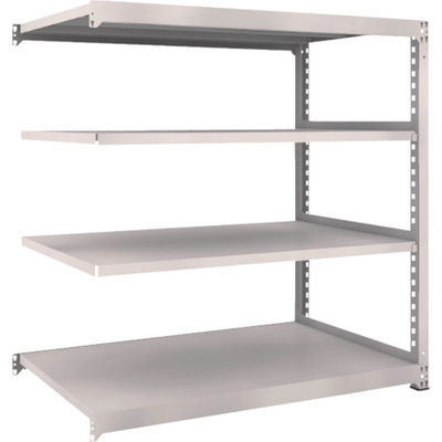 TRUSCO スチールラック M5型中量棚 1500×921×H1500 4段 連結 ネオグレー M5-5594B NG 1台(1個)（直送品）