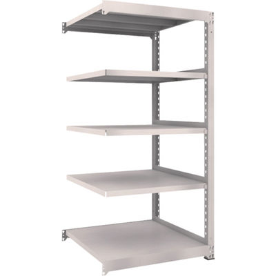 TRUSCO スチールラック M5型中量棚 900×921×H1800 5段 連結 ネオグレー M5-6395B NG 1台(1個)（直送品）