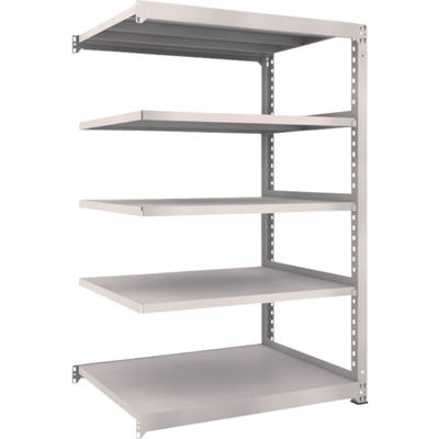 TRUSCO スチールラック M5型中量棚 1200×921×H1800 5段 連結 ネオグレー M5-6495B NG 1台(1個)（直送品）