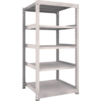 TRUSCO スチールラック M5型中量棚 900×921×H1800 5段 単体 ネオグレー M5-6395 NG 1台(1個)（直送品）