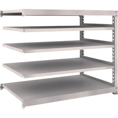 TRUSCO スチールラック M5型中量棚 1500×921×H1200 5段 連結 ネオグレー M5-4595B NG 1台(1個)（直送品）