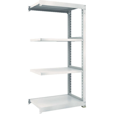 TRUSCO スチールラック M5型中量棚 900×471×H1800 4段 連結 ネオグレー M5-6354B NG 1台(1個)（直送品）