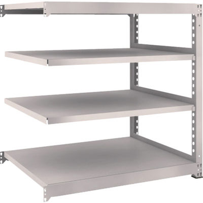 TRUSCO スチールラック M5型中量棚 1200×921×H1200 4段 連結 ネオグレー M5-4494B NG 1台(1個)（直送品）