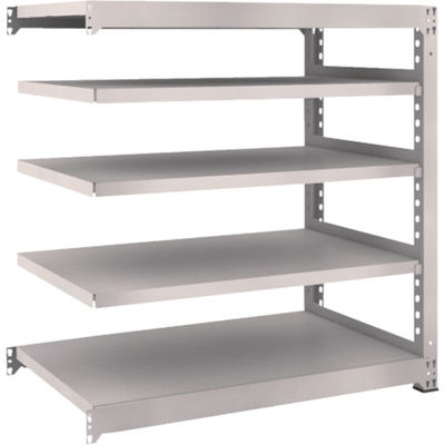 TRUSCO スチールラック M5型中量棚 1200×721×H1200 5段 連結 ネオグレー M5-4475B NG 1台(1個)（直送品）