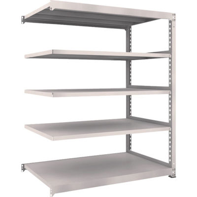 TRUSCO スチールラック M5型中量棚 1500×921×H1800 5段 連結 ネオグレー M5-6595B NG 1台(1個)（直送品）