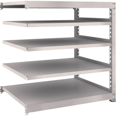TRUSCO スチールラック M5型中量棚 1200×921×H1200 5段 連結 ネオグレー M5-4495B NG 1台(1個)（直送品）
