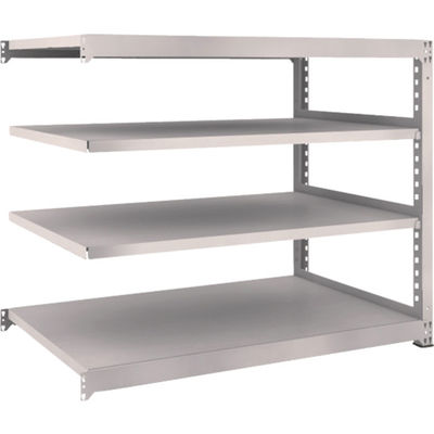 TRUSCO スチールラック M5型中量棚 1500×921×H1200 4段 連結 ネオグレー M5-4594B NG 1台(1個)（直送品）