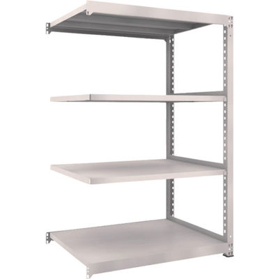 TRUSCO スチールラック M5型中量棚 1200×921×H1800 4段 連結 ネオグレー M5-6494B NG 1台(1個)（直送品）