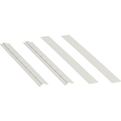 トラスコ中山 TRUSCO ツールワゴン ラビットワゴン用仕切板セット 500×500用 ホワイト RBW-55S-SET W 1組（直送品）