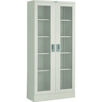 トラスコ中山 TRUSCO コンテナラックケース バンラックケース M型 両開き扉 844X340XH1790 T604-M 1台（直送品）