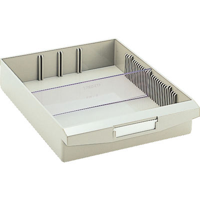 トラスコ中山 TRUSCO パーツケース バンラックケースAW型引出 内寸223X265XH56 ネオグレー AW-2 NG 1個（直送品）