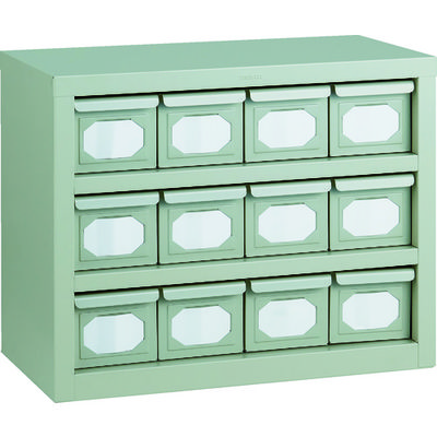 トラスコ中山 TRUSCO K型引出しユニット 592X468 Vー1X12個 ネオグレー K-43N NG 1台 512-3429（直送品）