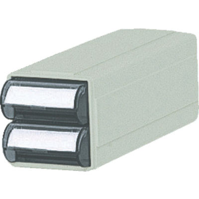 サカセ化学工業 サカセ ビジネスカセッター Sタイプ単体 W63×D192×H63 引出し2個 S-112 1台(1個) 509-7509（直送品）