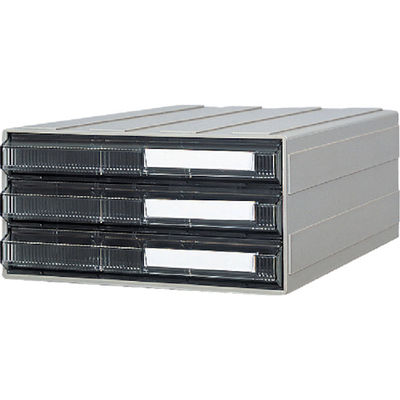 サカセ化学工業 サカセ ビジネスカセッター A4タイプ 引出3段 A4-243 1台(1個) 510-0178（直送品）