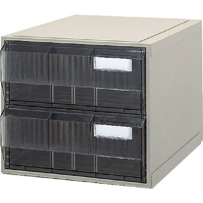 サカセ化学工業 サカセ ビジネスカセッター A3タイプ 引出2段 A3-002 1台(1個) 510-0186（直送品）