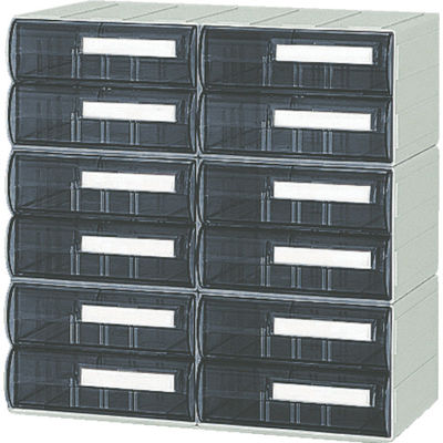 サカセ化学工業 サカセ 小型パーツケース ビジネスカセッター Sタイプ S232×6個セット品 S-S232 1台(1セット)（直送品）