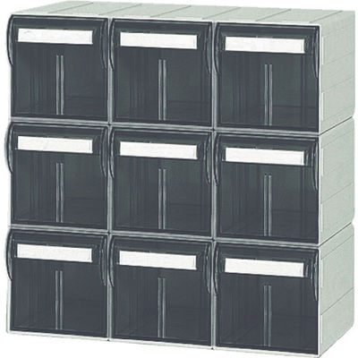 サカセ化学工業 サカセ 小型パーツケース ビジネスカセッター Sタイプ S221×9個セット品 S-S221 1台(1セット)（直送品）