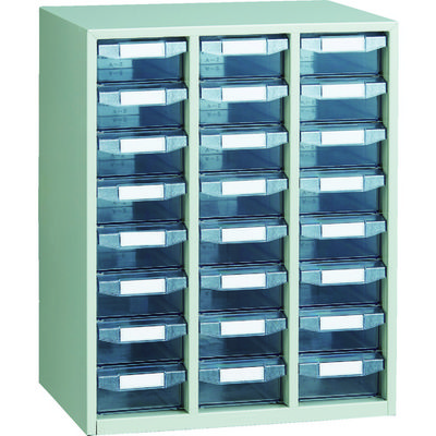 トラスコ中山 TRUSCO パーツケース バンラックケースA型 3列8段 A-38 1台 501-9494（直送品）