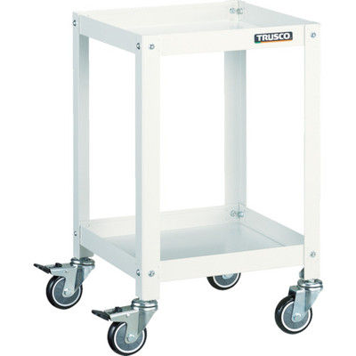 トラスコ中山 TRUSCO ツールワゴン ラビットワゴン 360X360 ウレタン車輪 ホワイト RBW-632U W 1台（直送品）