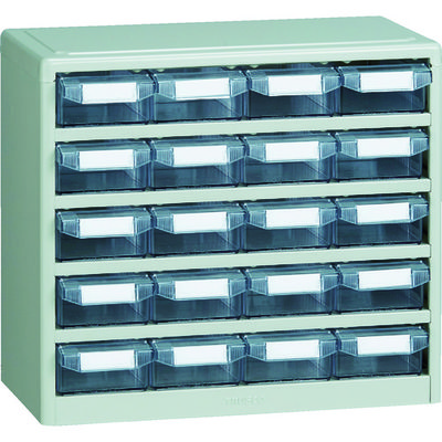 トラスコ中山 TRUSCO パーツケース バンラックケースC型 4列5段 C-45 1台 501-9796（直送品）