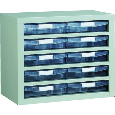 トラスコ中山 TRUSCO 引き出しユニット 553X307XH444 AW2X10 VA-45BW 1台 511-7721（直送品）